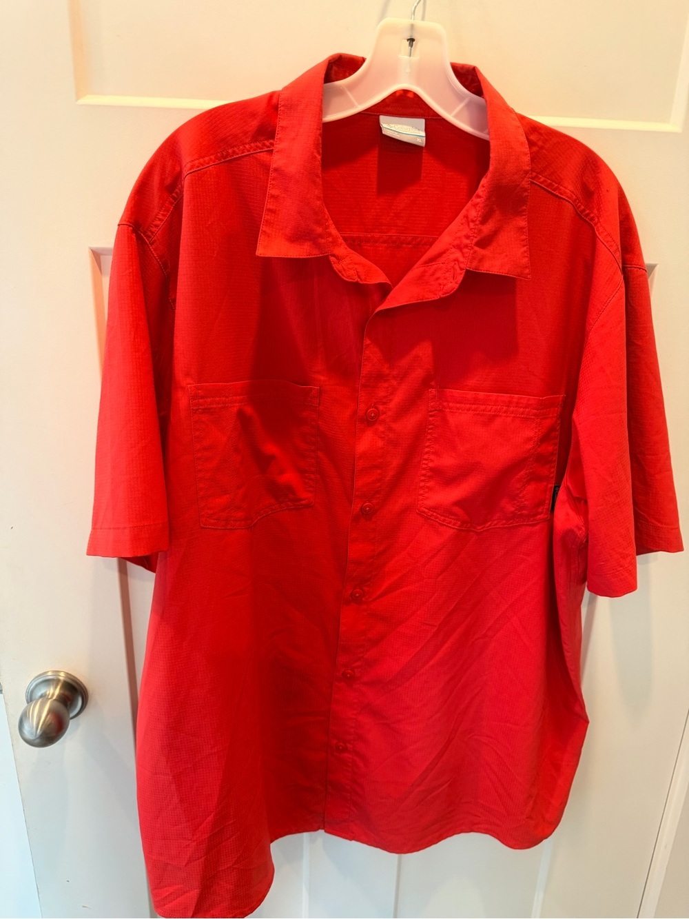 Columbia Red Eagle Lake Omni-Wick UPF 40 Shirt Men’s XL Short Sleeve